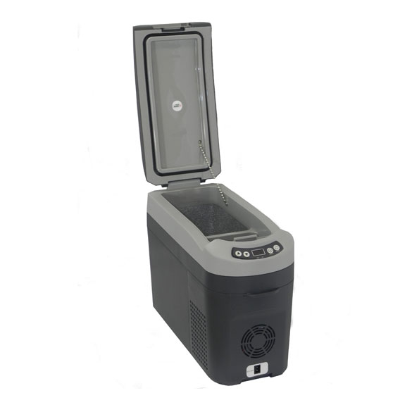 Dual Tone Gray Chest Fridge & Freezer for Semi Trucks