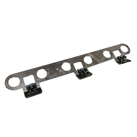 304 Stainless Steel Under Frame 2 Inch Light Bracket With 6 Holes