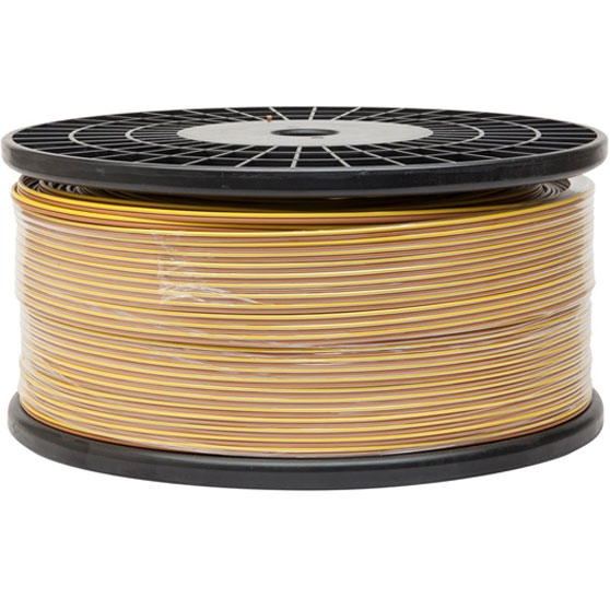 Bulk Brown And Yellow 18AWG Wire Spool 1640 Feet