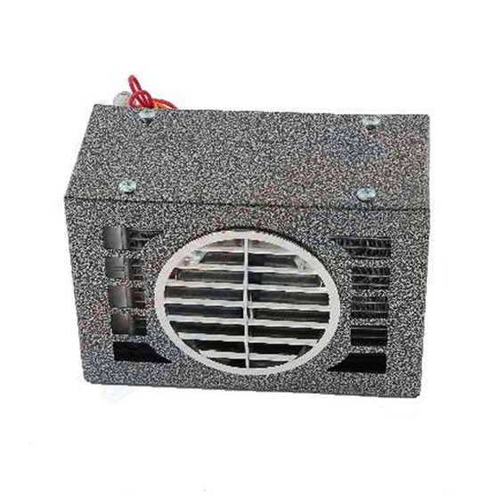 Compact 9.5x6.5x7 Inch Auxiliary Heater with Adjustable Louvers