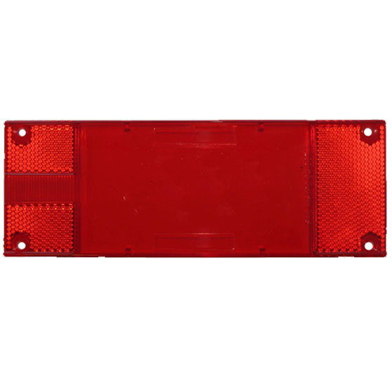 Red Replacement Tail Light Lens For STL16/17RB/RS And TLL16/160RK Series Lights