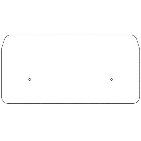 Stainless Steel Fender Guard Without Headlight Surround For Western Star Heritage