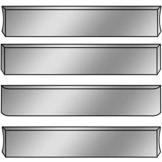 Chrome Plated Steel Raptor X8 Bumper And Mounting Plates For Peterbilt 352/359