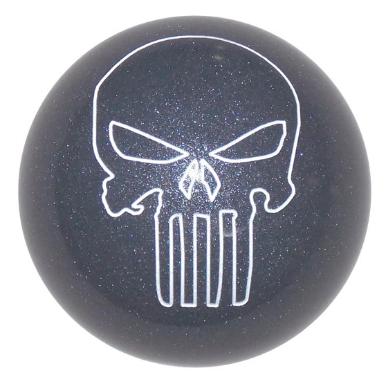 Twisted ShifterZ Carbon Graphite Punisher Skull Knobs