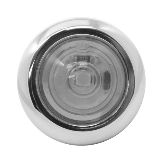 Stainless Steel Front Air Cleaner Light Panels W/ 14 Amber Magnum LED Lights 01 0905124