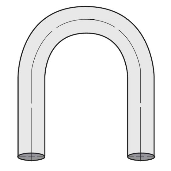 Stainless Steel Standard Radius 180 Degree U-Bends