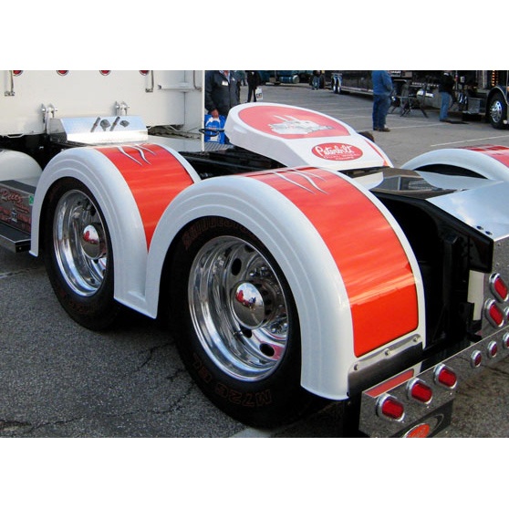 Buy Shop Double Hump Fenders for Big Rigs | Big Rig Chrome Shop