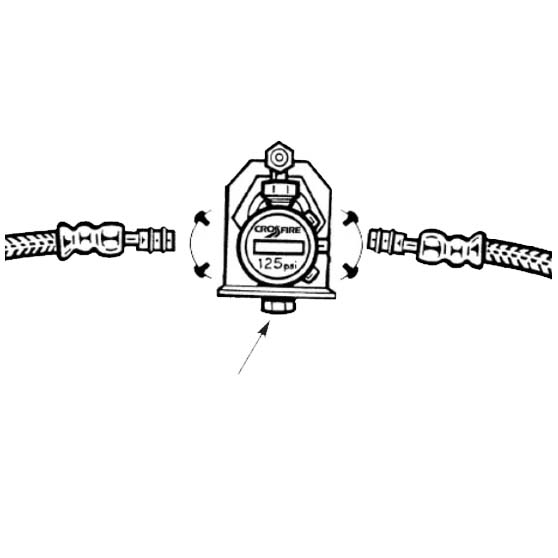 Replacement Mounting Bolt For Crossfire Tire Pressure Equalization System