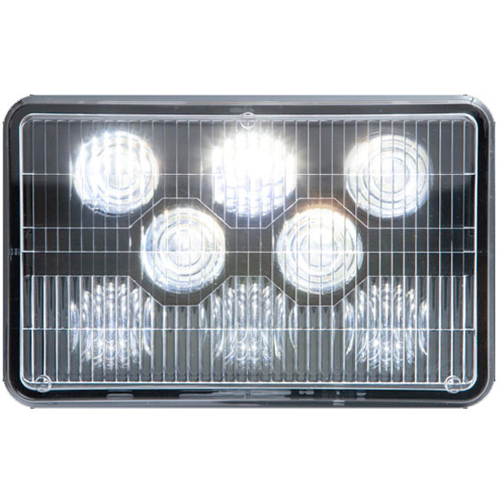 4 Inch By 6 Inch 8 LED Low Beam Headlight