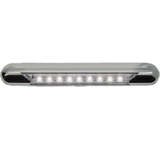 11 Inch 9 LED White Light With .180 Male Bullet Plugs