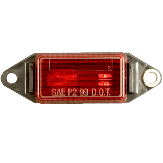 Incandescent Red Marker And Clearance Light