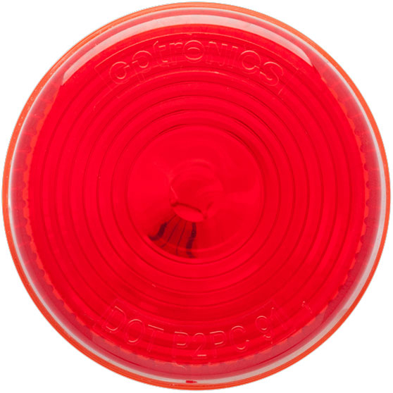 2 Inch Round Incandescent Red Marker And Clearance Light