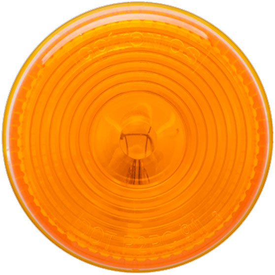 2.5 Inch Round Incandescent Amber Marker And Clearance Light