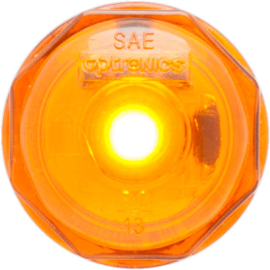 3/4 Inch Amber LED Marker And Clearance Light