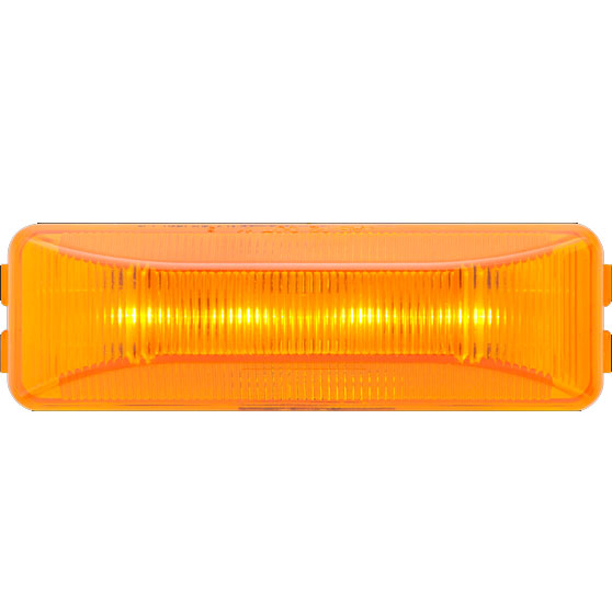 Truck Lite 35375Y 5-LED Amber Marker Clearance Light - 12V, 4" Long, No Wires (New Old Stock)