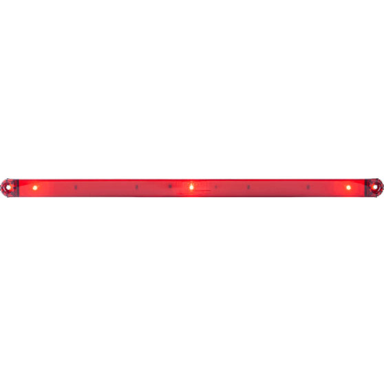 20 1/2 Inch 3 LED Red Identification Light Bar