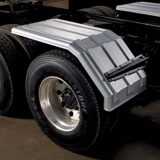 MIN1550 Fenders – Designed For 22 - 1/2" Or 24 - 1/2" Dual Tires As Half Fenders