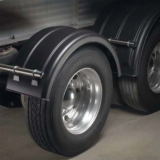 MIN221800 Fenders – Perfect Fit For A 22 - 1/2” Or 24 - 1/2” Single Tire