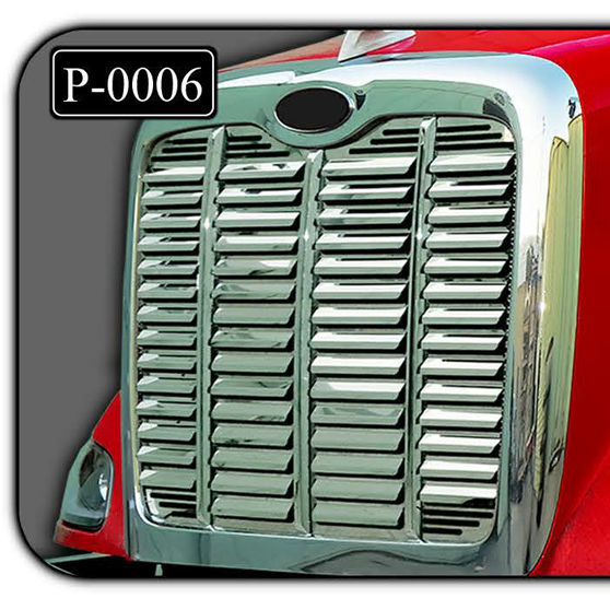 Peterbilt 384 And 386 2011 And Newer Grille With 15 Louvers