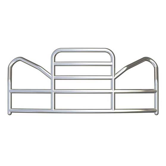 Peterbilt ProTec Edge Grille Guard - Polished Stainless Steel