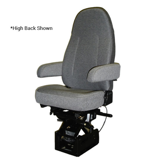 Sentry Mid-High Back Fabriform Cloth Seats With Dual Armrests