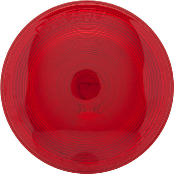 4 Inch Round Incandescent Red Stop/Turn/Tail Light With PL-3 Connection