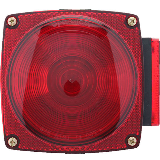Passenger Side Combination Tail Light With Quick Connect Ports