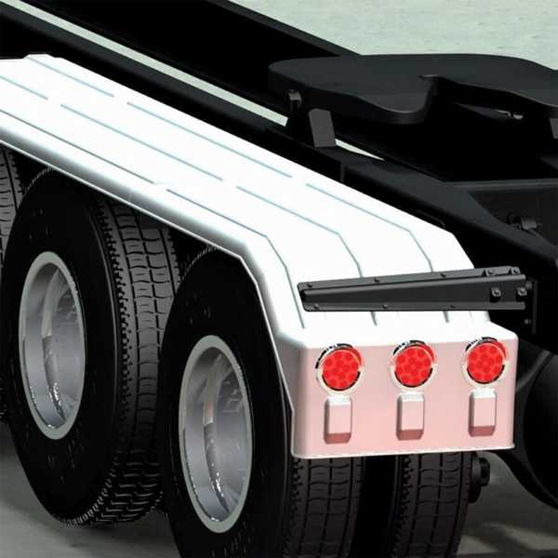 The Long Shot Multiple Axle Fender Set With Light Box