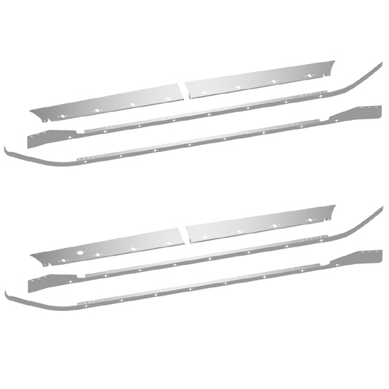 Kenworth T660 2008 To 2009 86 Inch Sleeper And Extension Kits With 24 Slotted Holes