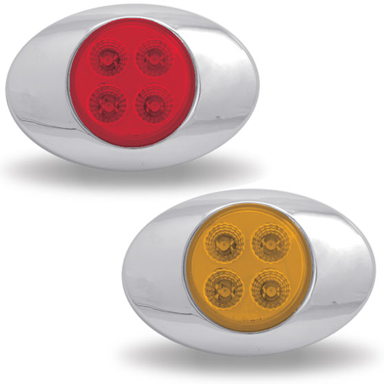 3 Inch Generation 2 Marker Light With 4 LEDs