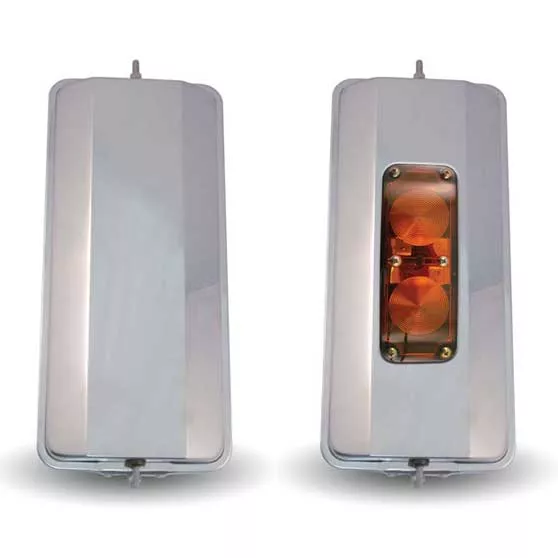 thumbnail image 2 of Universal West Coast Heated Lighted Mirrors And Offset Convex Truck 2 of 14
