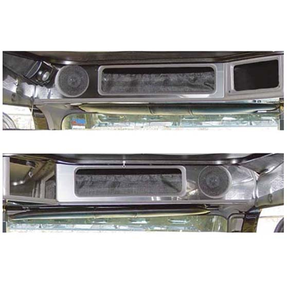 TPHD Stainless Steel Freightliner Overhead Console Trim