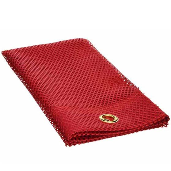 TPHD 24" X 24" Red Nylon Mesh Safety Flag With 2 Grommets