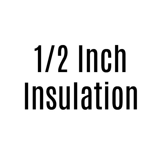 1/2 Inch Thick Pre-Cut Insulation