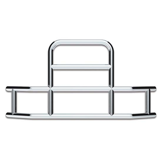United Pacific Highwayshield I85 R 304 Stainless Steel Grille Guard And Bracket Kit