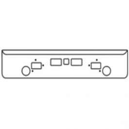 Buy Mack F700 1981 & Older Stainless Steel Bumper - 18 Inch