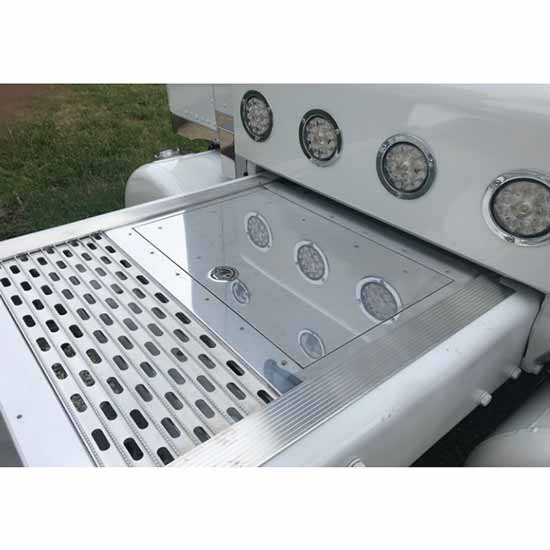Steel Recessed License Plate Box For Lowrider Trucks - 12-3/8