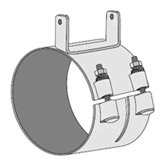 7-Inch Kenworth Aerocab Top Mount Bracket Clamp - Big Rig Chrome