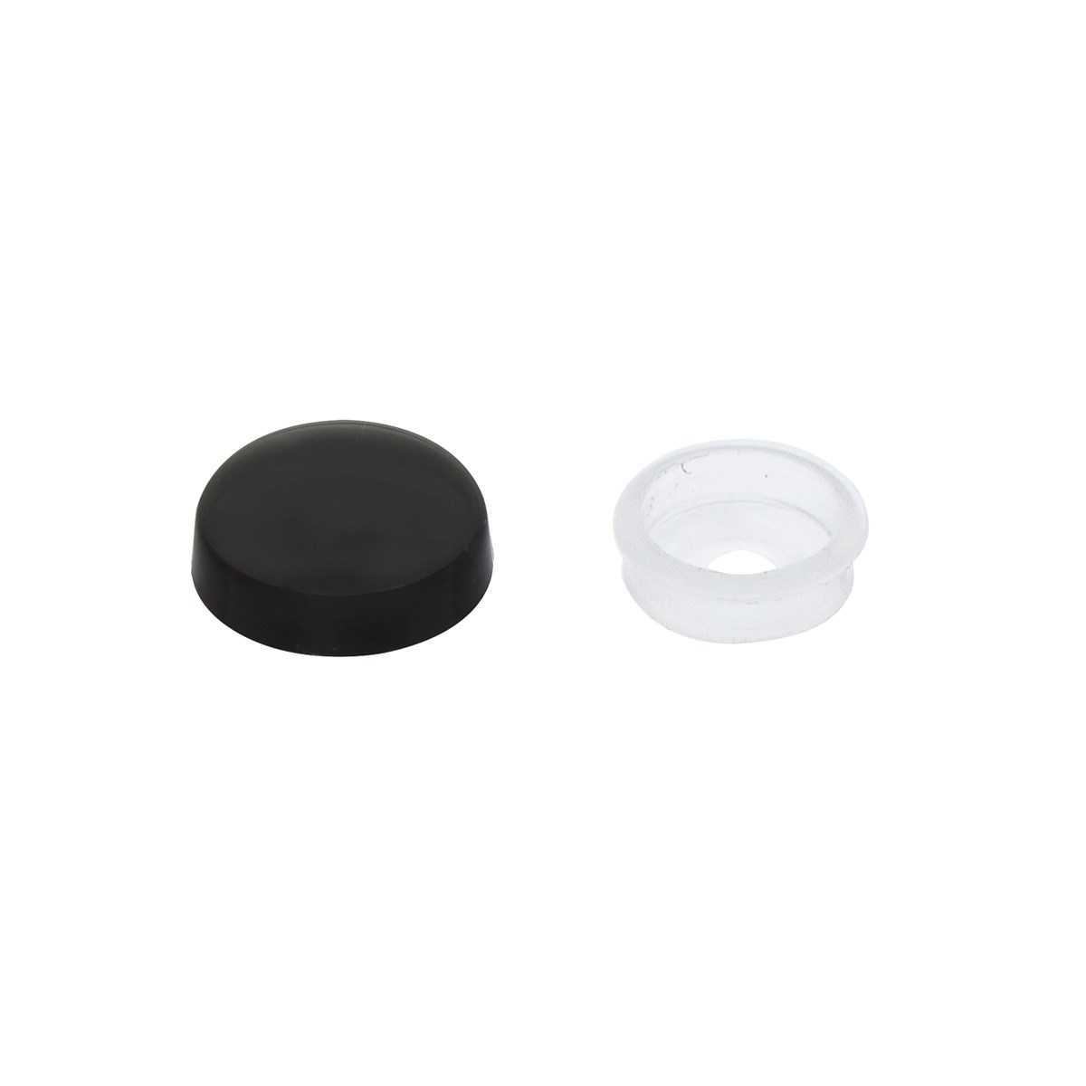 Buy Black Plastic Snap-On Cap for 6-8 Screw | Big Rig Chrome Shop