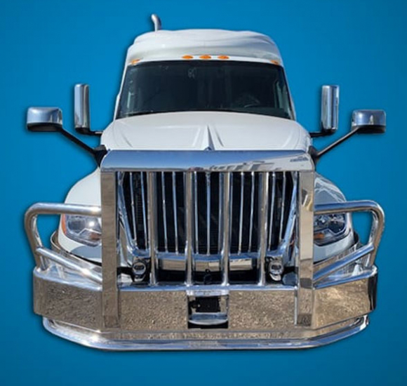 International Prostar 2009 To 2017 And LT 2017 And Newer Two Post Radar Compliant Moose Bumper