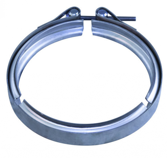 Cummins And Paccar Stainless Steel 5.94 Inch Diameter V-Band Exhaust Clamp