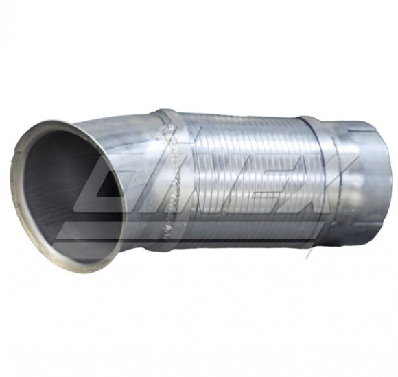 International 78.35 Inch Long 5-3/4 Inch OD And 4-7/8 Inch ID Exhaust Pipe With Flex