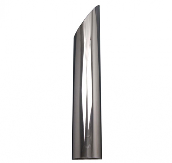 7 Inch ID 96 Inch Long Chrome Miter Top Stack