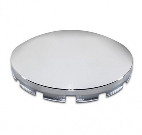 Replacement Hub Cap For Front Chrome Plastic Axle Cover