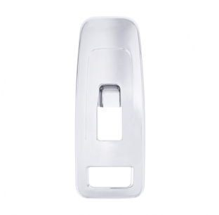 United Pacific Chrome Plastic Door Switch Cover- Passenger Side For Kenworth T680, T880 & W990 - Kenworth Kenworth T6...