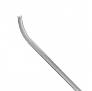 1 Inch Wide Split Radius 107 Inch Track for Roller Doors - Durable and Precise Fit