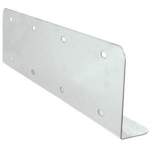 Chrome Shop Mafia CSM SS Double Plate Holder Mounts Under Bumper - Universal