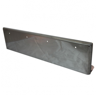 Chrome Shop Mafia CSM SS Solid Mount Double License Plate Hanger - Universal