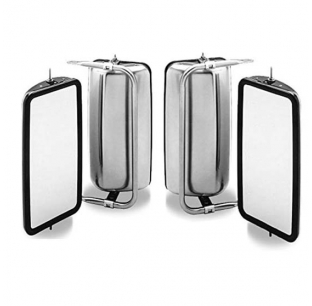 TPHD 7x16 Stainless Steel Heated Motorized Mirror with 10' Harness