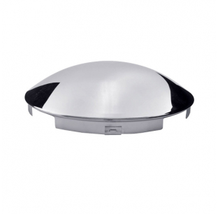 BESTfit Chrome Front Universal Hubcap With 5 Notched